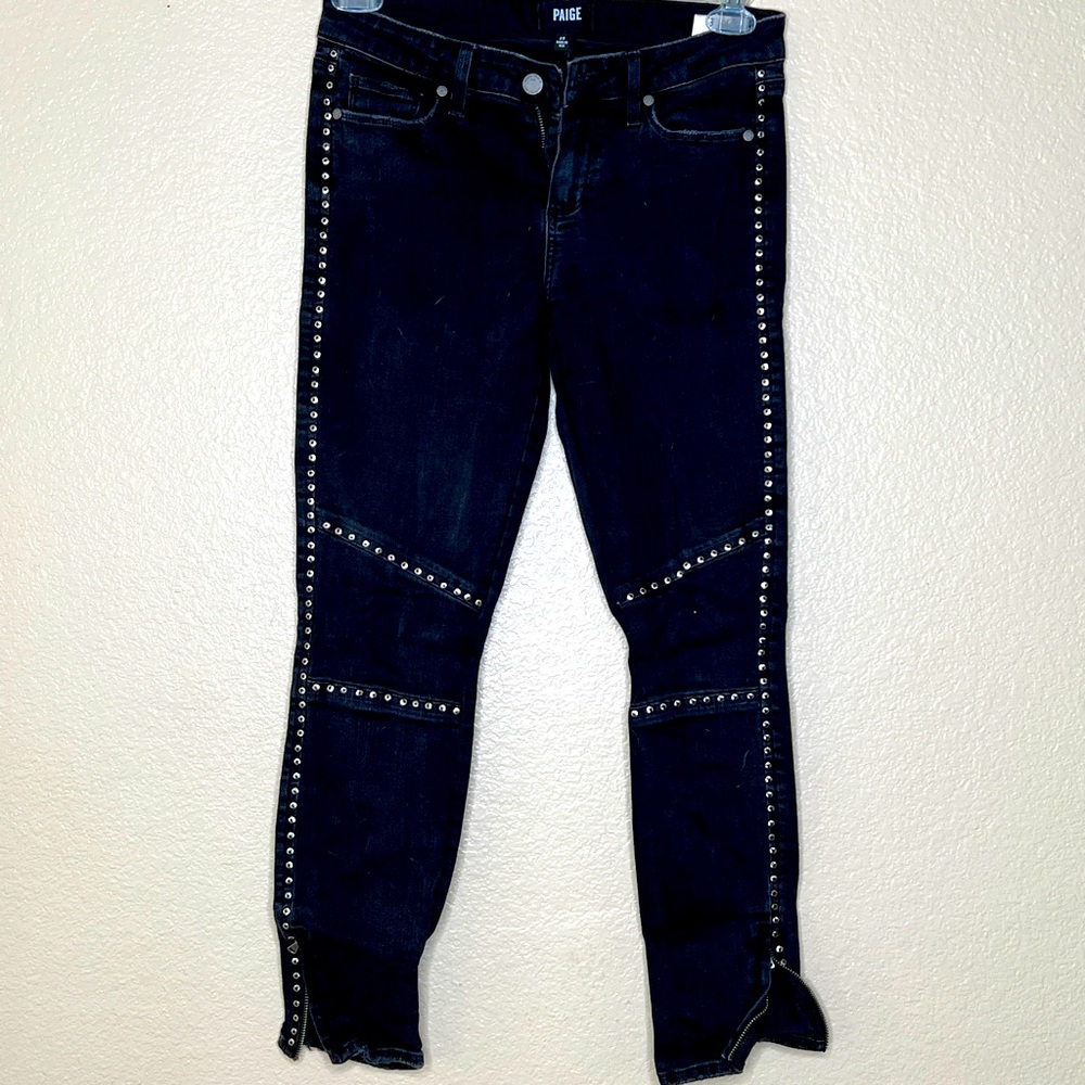 PAIGE Studded Jeans 28